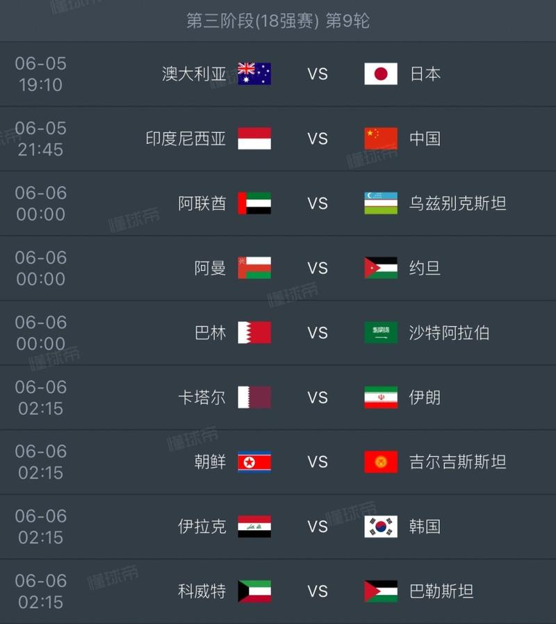 2026年男足世界杯赛程时间，2020男足世界杯赛程？