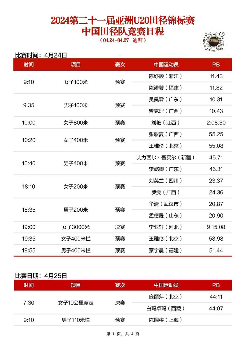 u23亚洲杯中国队赛程记录，u23亚洲杯比赛时间