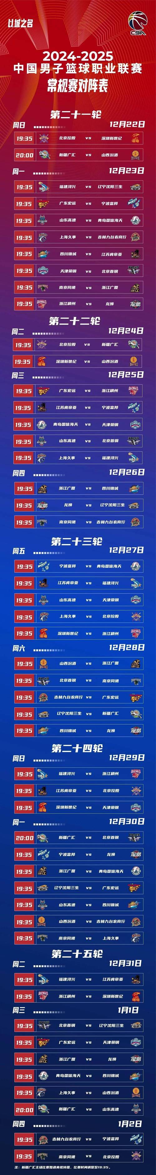 今晚cba篮球联赛直播，今晚cba比赛赛程？